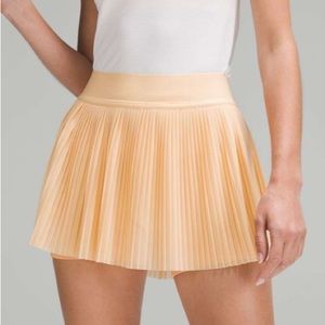 Lululemon Mesh Pleats Skirt